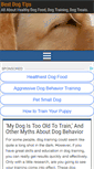 Mobile Screenshot of bestdogtips.com